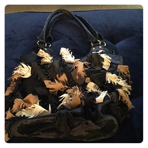 ⚡️Feathered bag - Picture 1 of 3